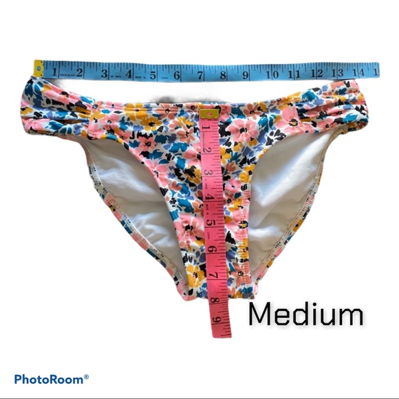 Xhilaration Junior Floral Hipster Bikini Bottom - Picture 11 of 11